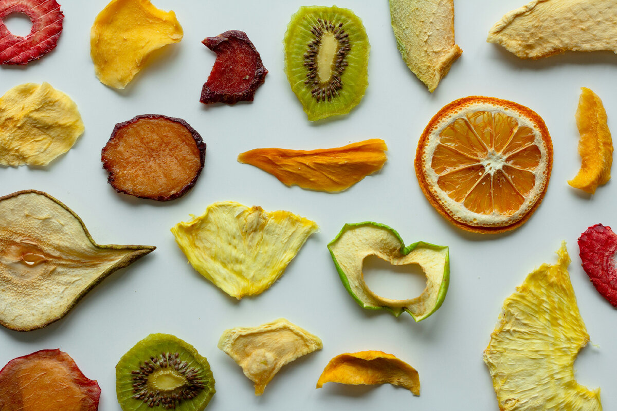 Сублимированные фрукты. Фото unsplash.com
