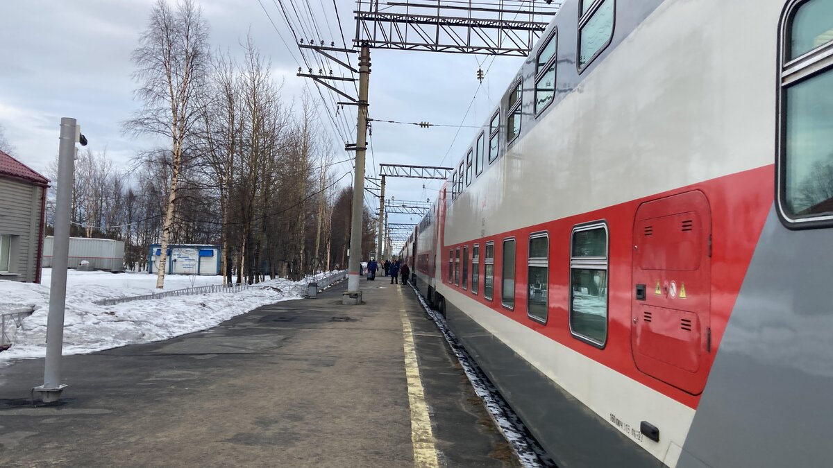 124 полярный скорый «Санкт- Петербург Ладожский-Мурманск». Перегон:  «Апатиты-Мурманск» | Константин Елисеев | Дзен