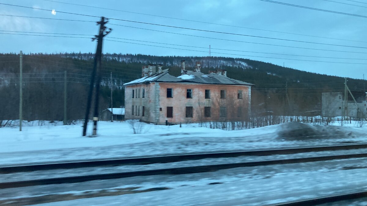 124 полярный скорый «Санкт- Петербург Ладожский-Мурманск». Перегон: «Апатиты-Мурманск»  | Константин Елисеев | Дзен