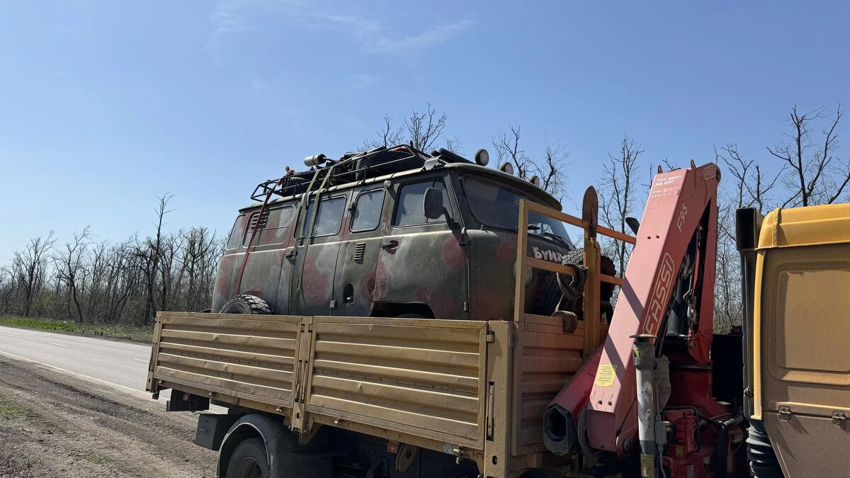 Волонтеры из Нового Уренгоя доставили «бухаммер» разведчикам в Волноваху |  Север-Пресс Новости Ямала | Дзен