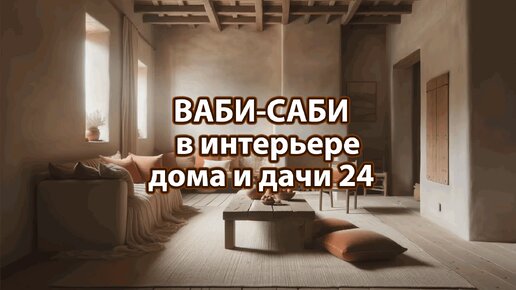 Стиль Ваби-Саби на дачу или в загородный дом 24 🏣 Смотрим фото идеи дизайна интерьера жизни и наслаждаемся красотой ❣️