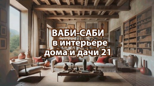 Стиль Ваби-Саби на дачу или в загородный дом 21 🏣 Смотрим фото идеи дизайна интерьера жизни и наслаждаемся красотой ❣️