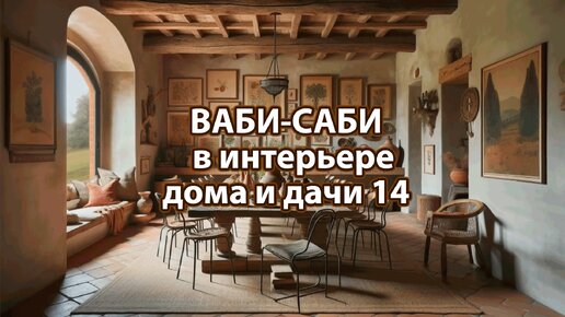 Стиль Ваби-Саби на дачу или в загородный дом 14 🏣 Смотрим фото идеи дизайна интерьера жизни и наслаждаемся красотой ❣️