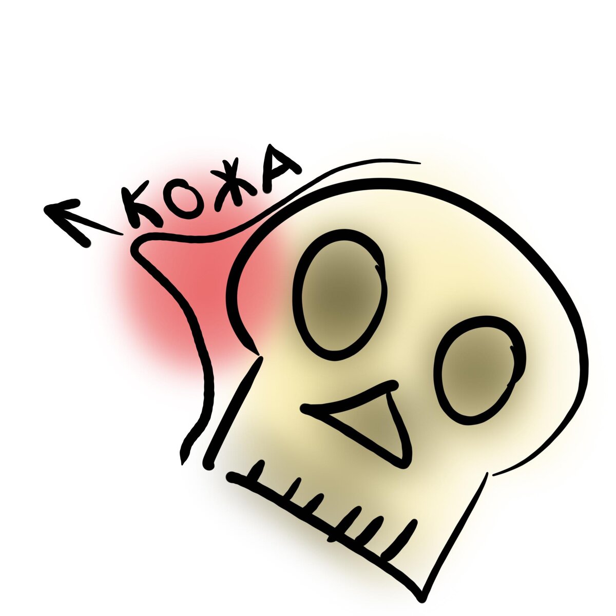 Кожа отдирается от кости