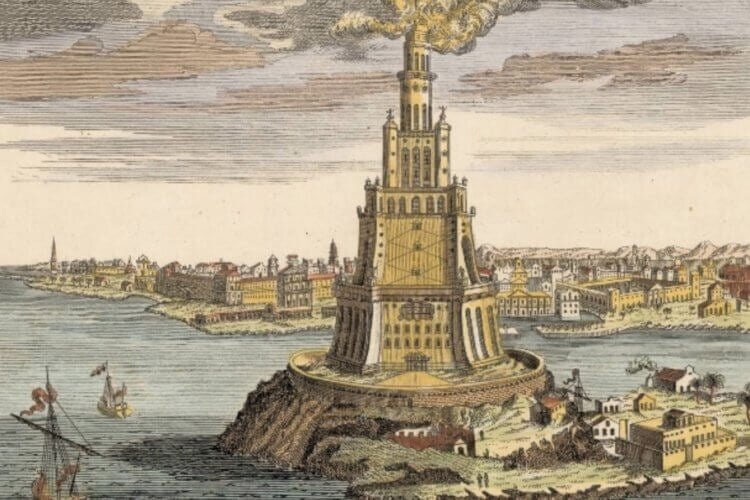 Маяк на острове Фарос