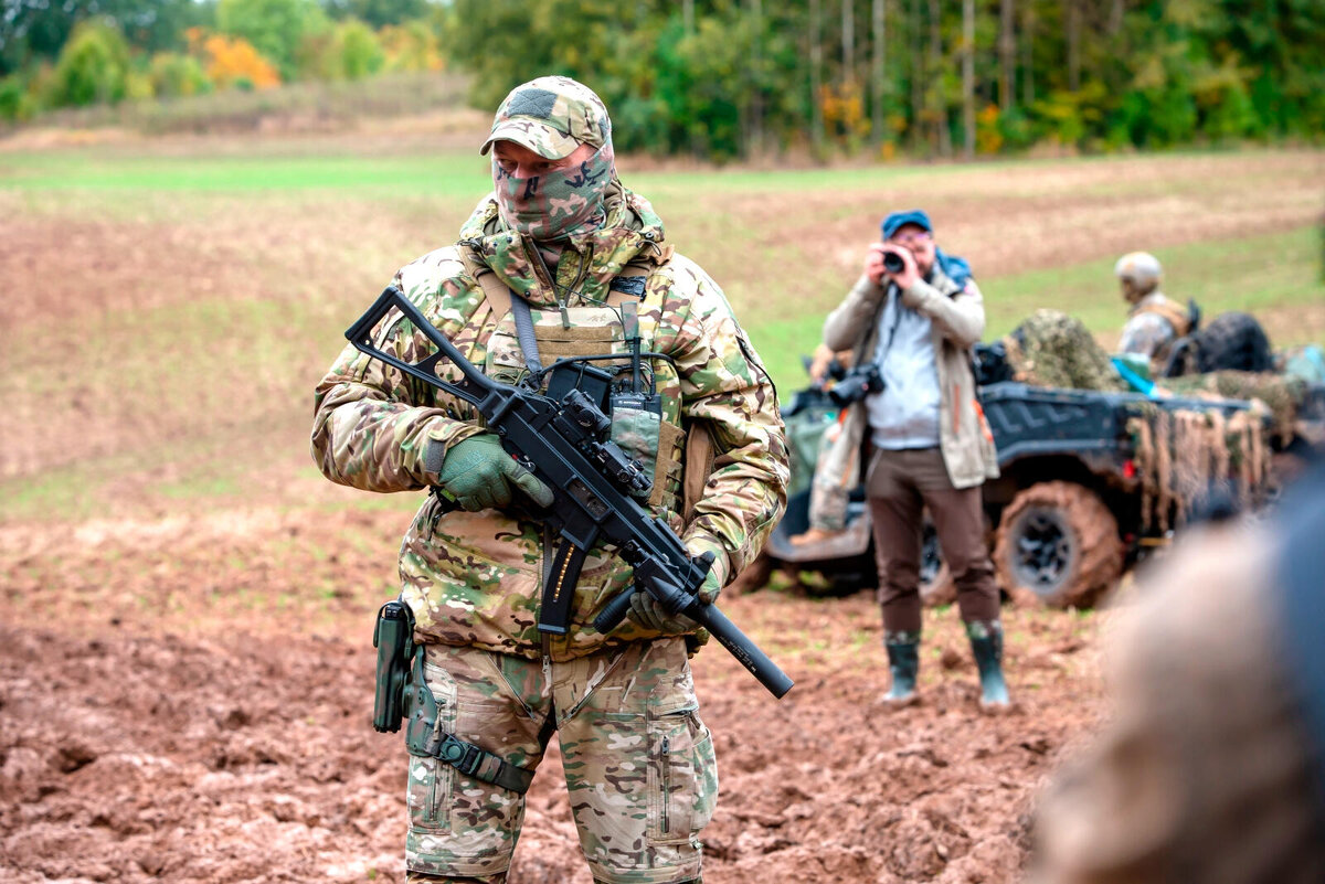 Показательный рейд на восточную границу Латвии / © Iekšlietu ministrija