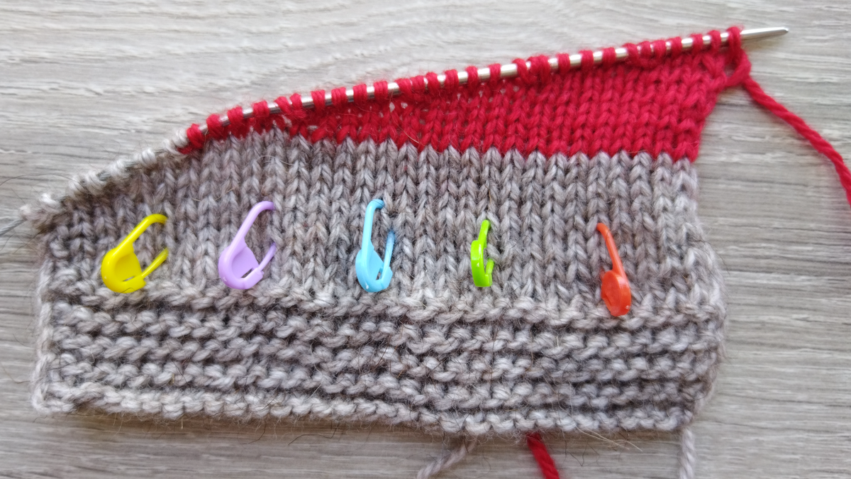 5. Short Rows in Twisted Stitch Rib