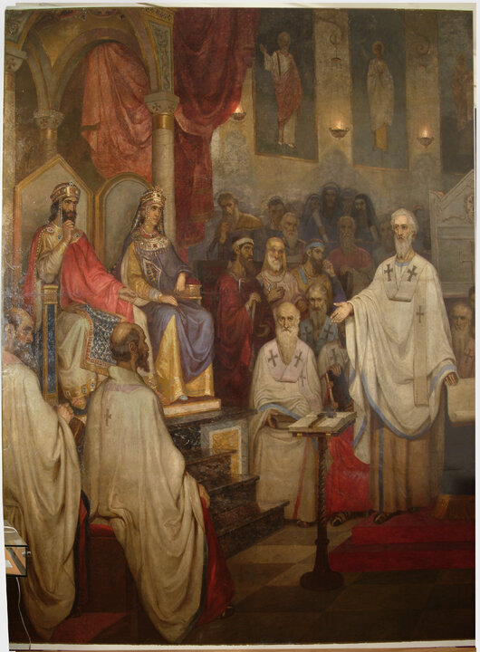 Василий Суриков - для Храма Христа Спасителя в Москве. 1875-1878