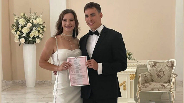    Наталья Непряева и Александр Терентьев. Соцсети