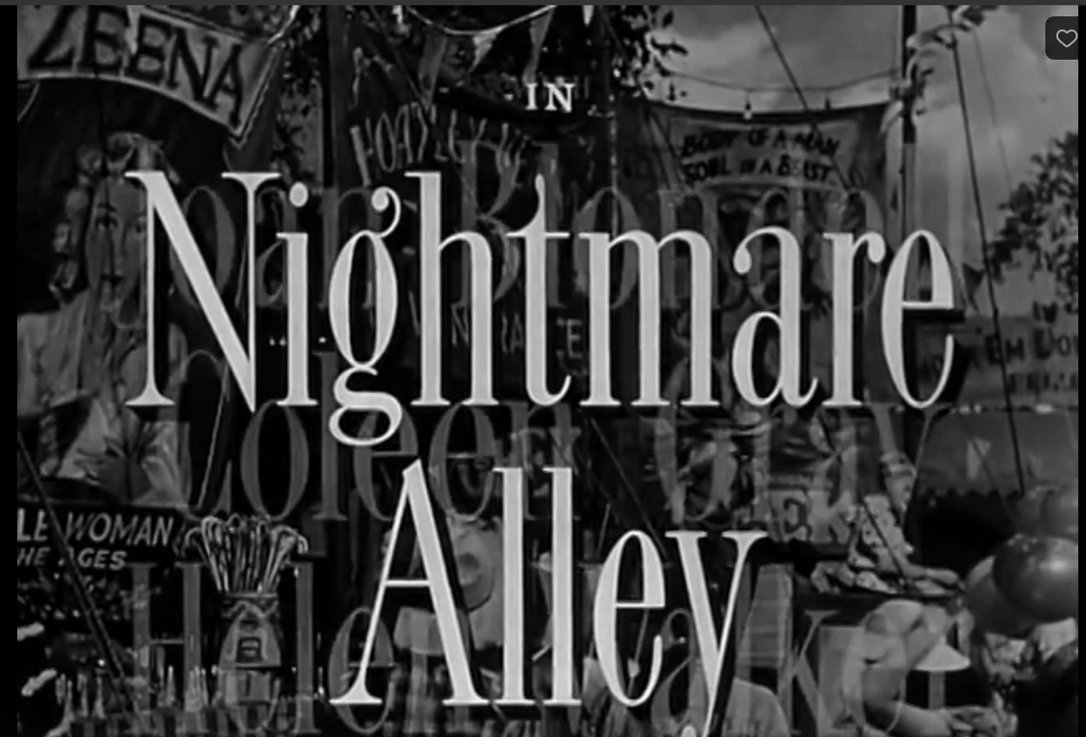 В России фильм почему то называют The Geek или даже "Выродок" Оригинальное название, как видите - "Аллея ночных кошмаров"