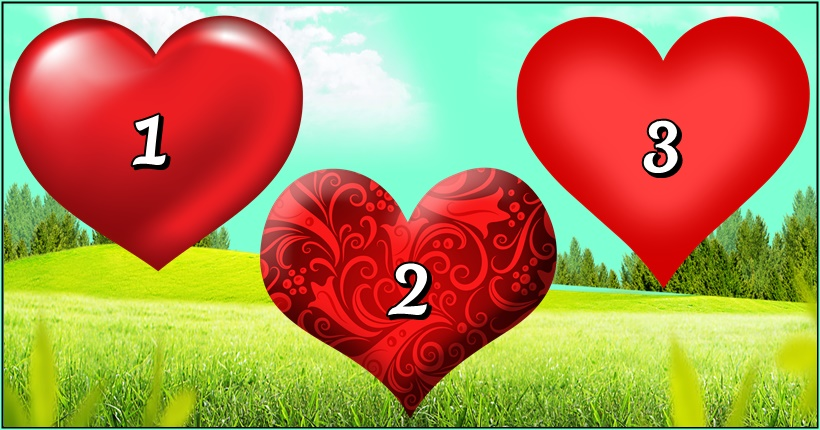 Выберите одно сердце