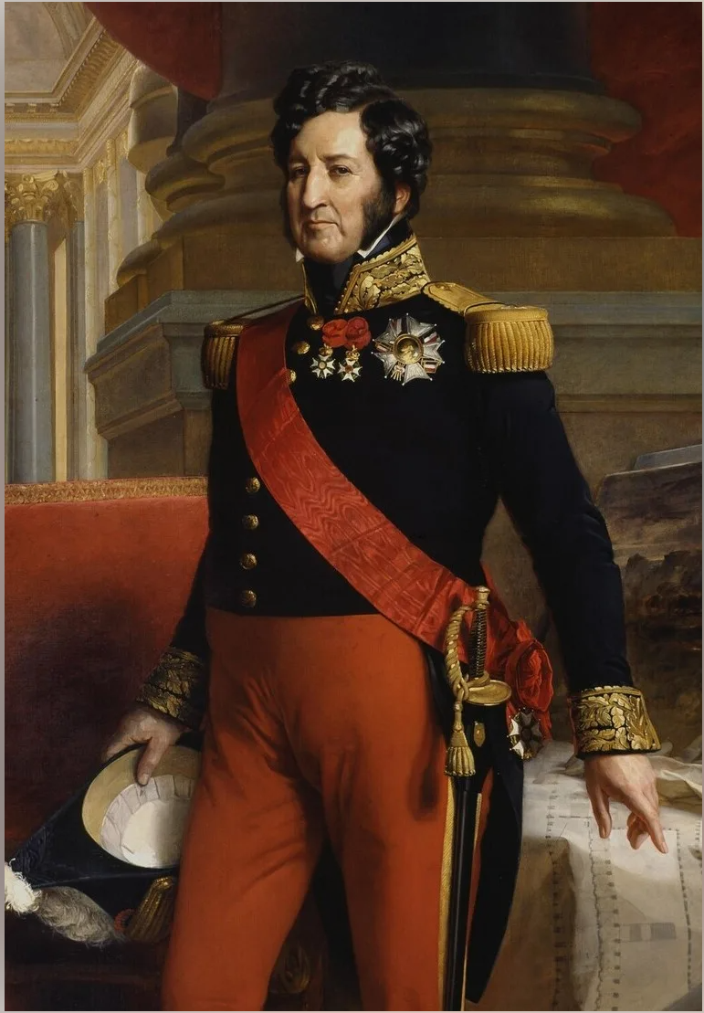 Франц Ксавер Винтерхальтер. «Луи-Филипп I Бурбон, король Франции» (1841).