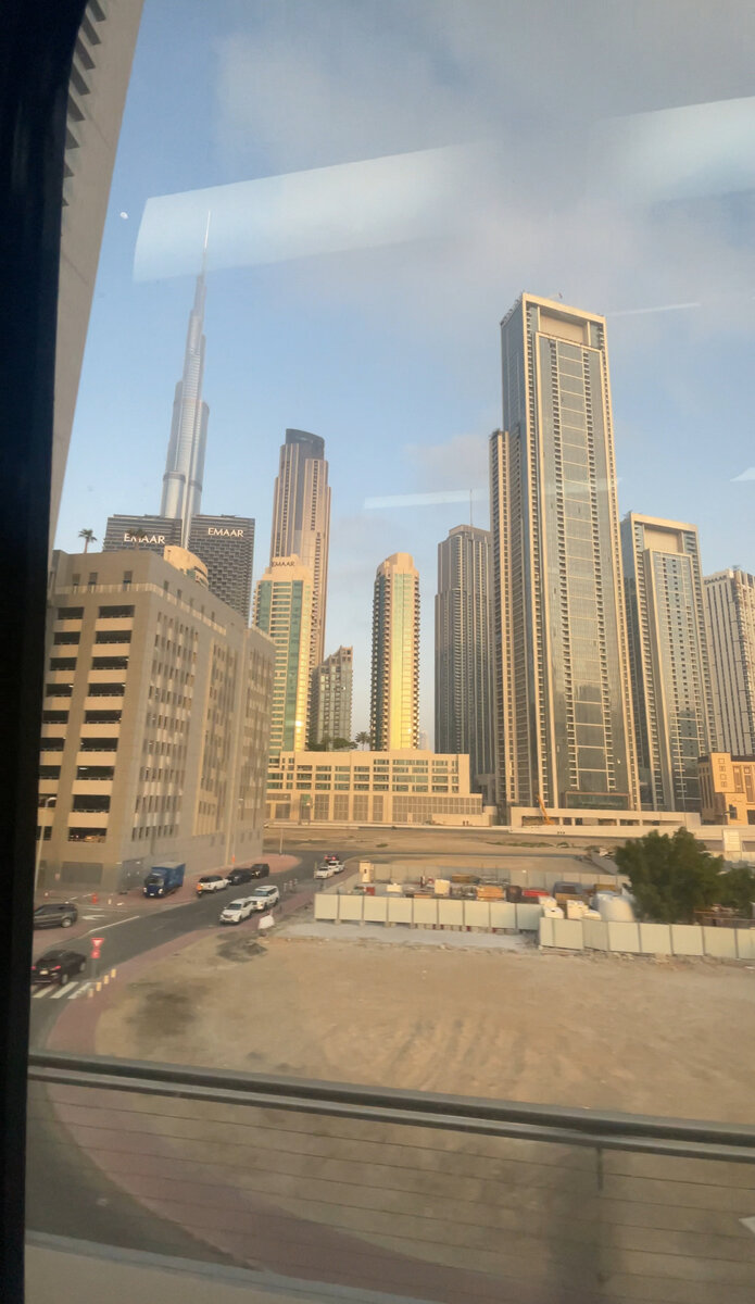 Вид из поезда метро