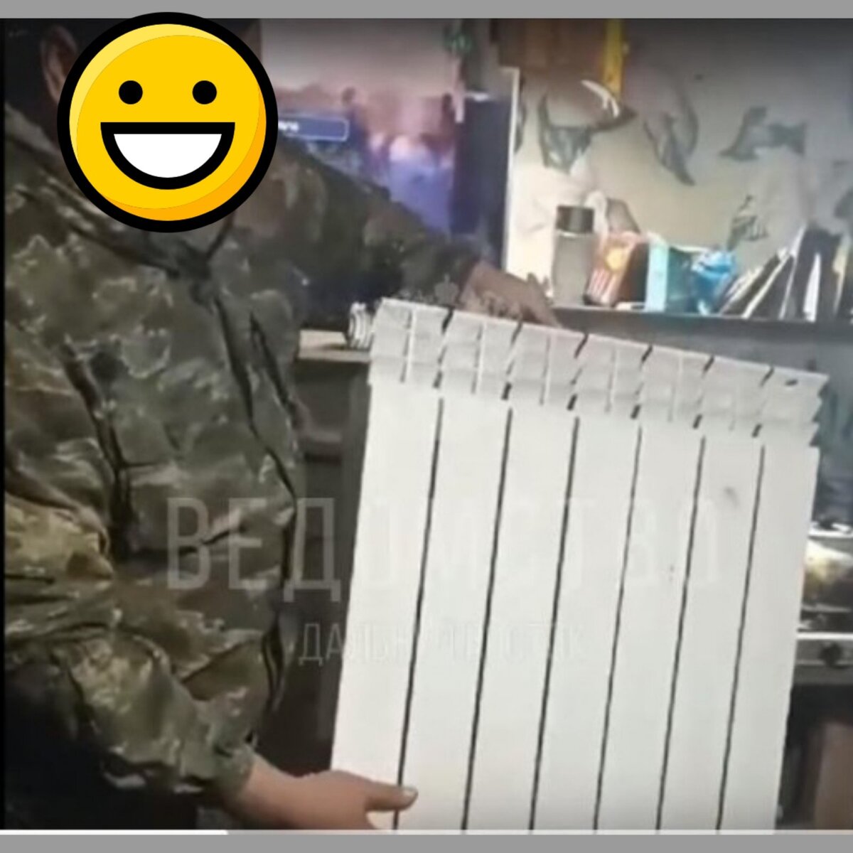 Бойцы в зоне СВО получили радиатор... 