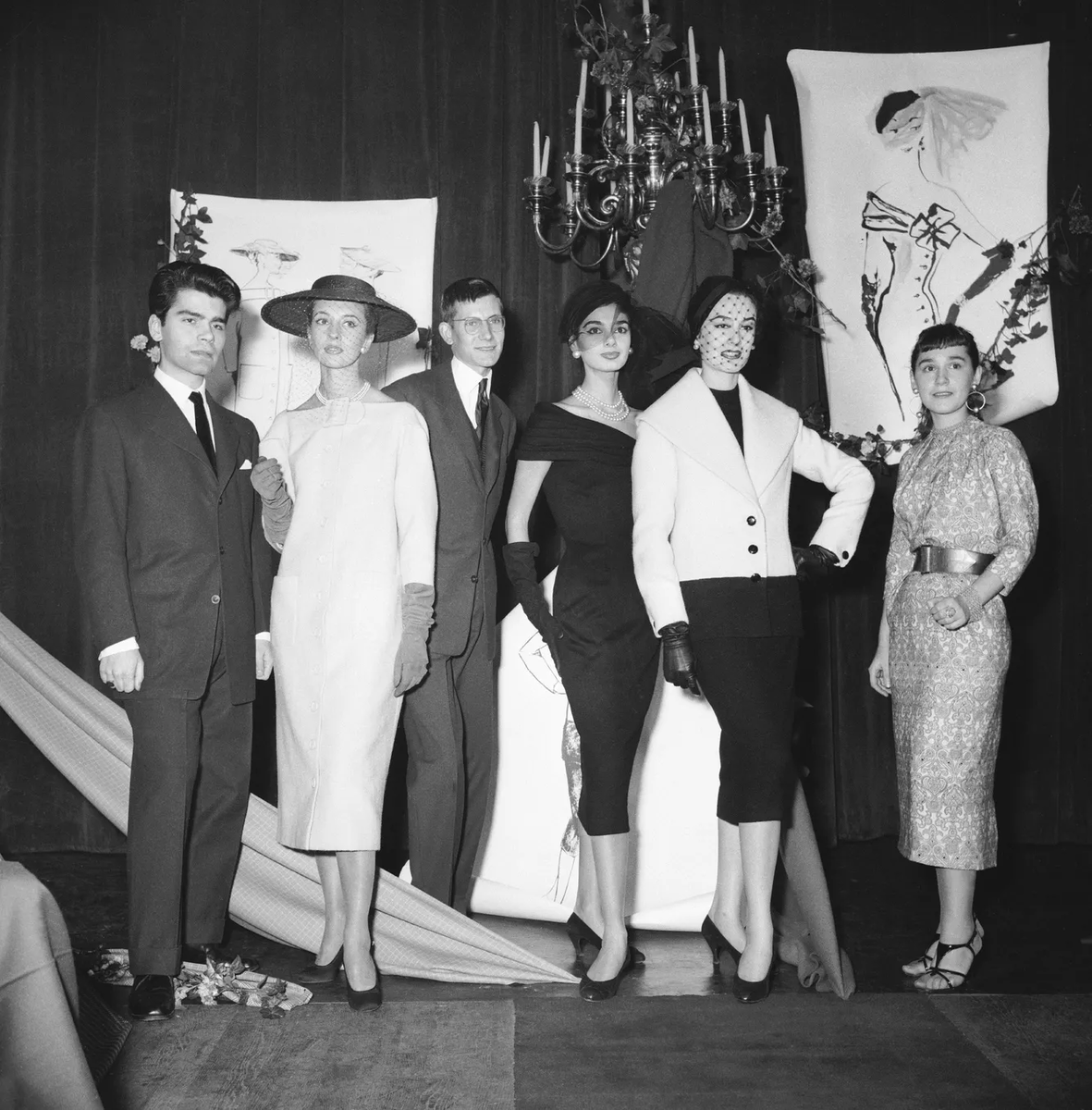 Финал конкурса Woolmark Prize, 1954 