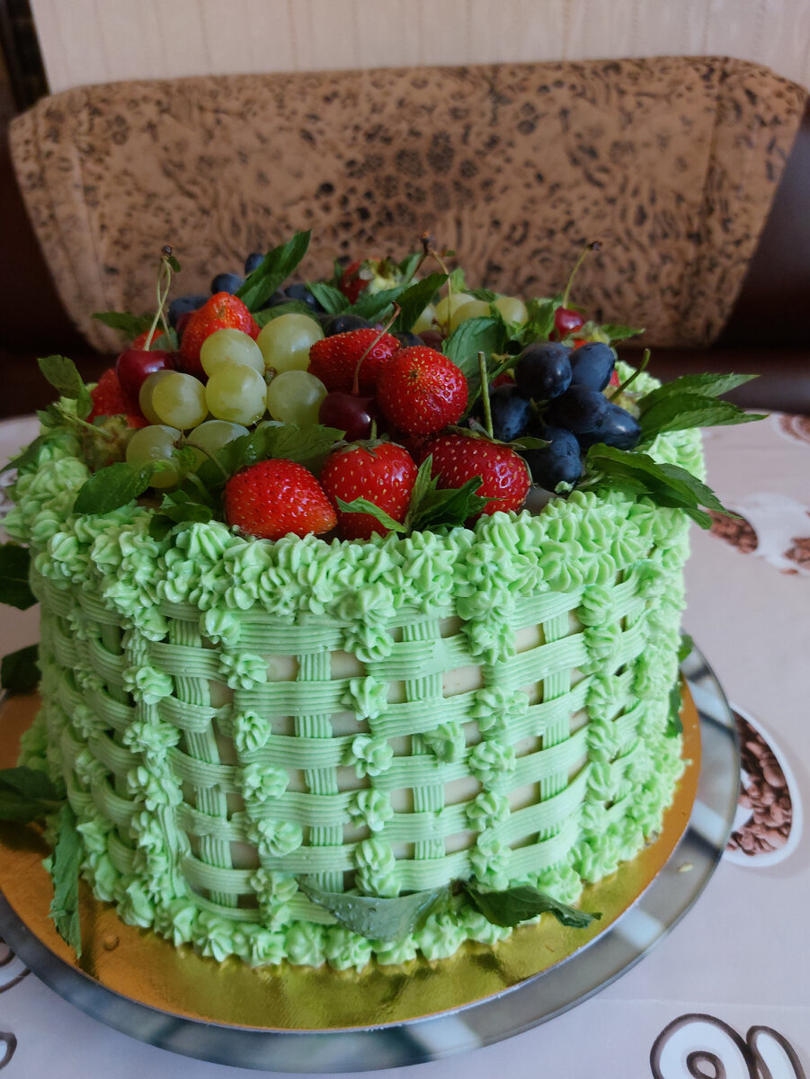 Мой весенний тортик.