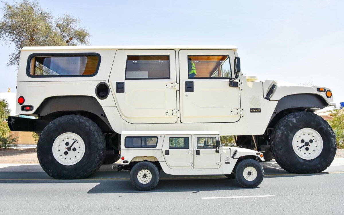 Самый большой Hummer H1, которые принадлежит арабскому шейху | Автодрайв |  Дзен