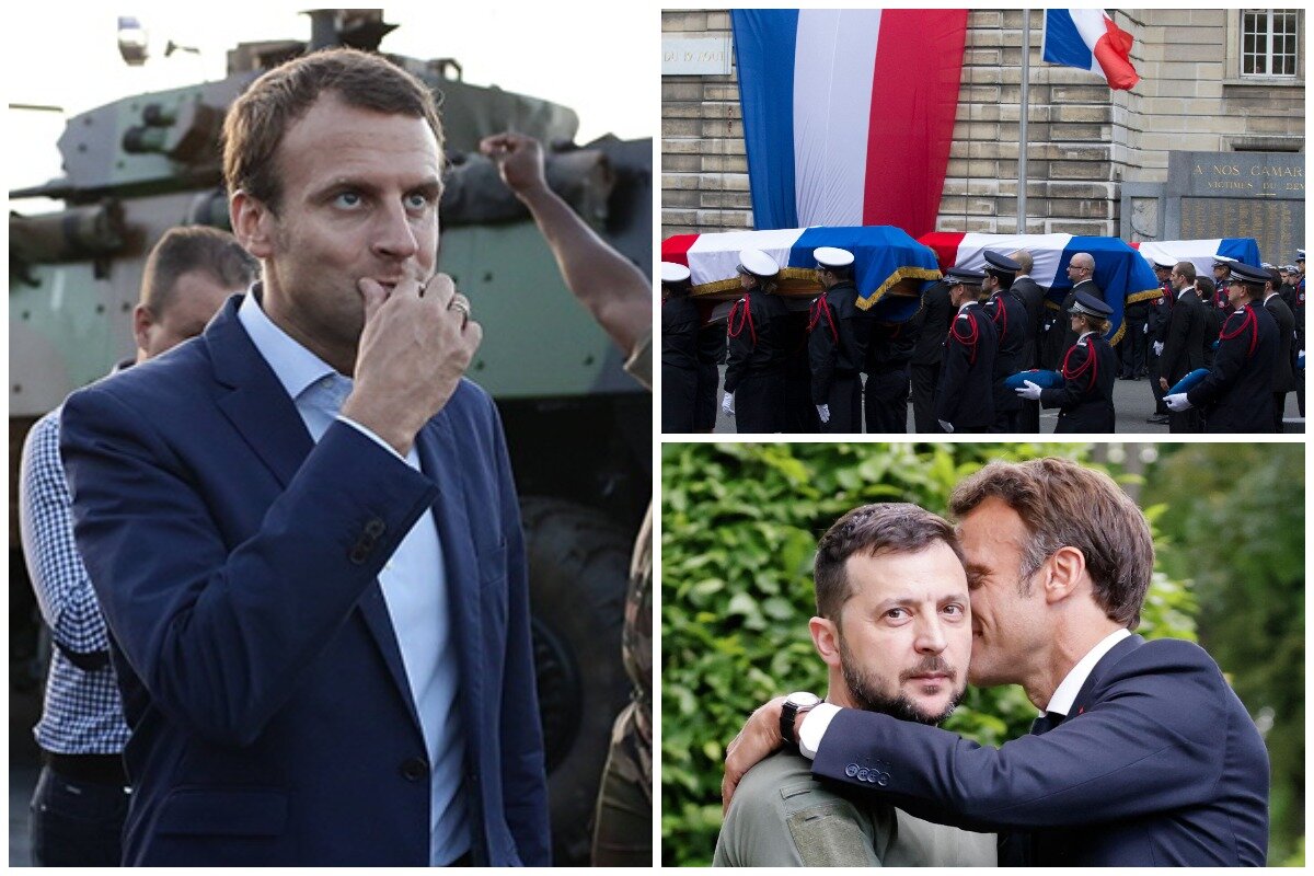 Французские военные зашли в Славянск. Сколько гробов заказывать Макрону ...