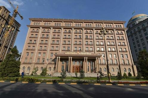 Здание МИД Таджикистана. Фото с сайта tj.sputniknews
