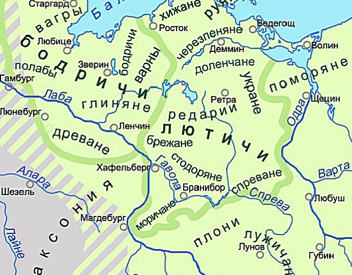 Утверждение славян на правом берегу Лабы