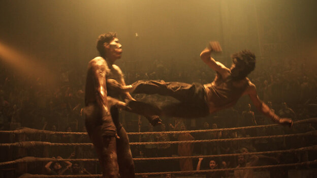    Кадр из фильма «Манкимэн»