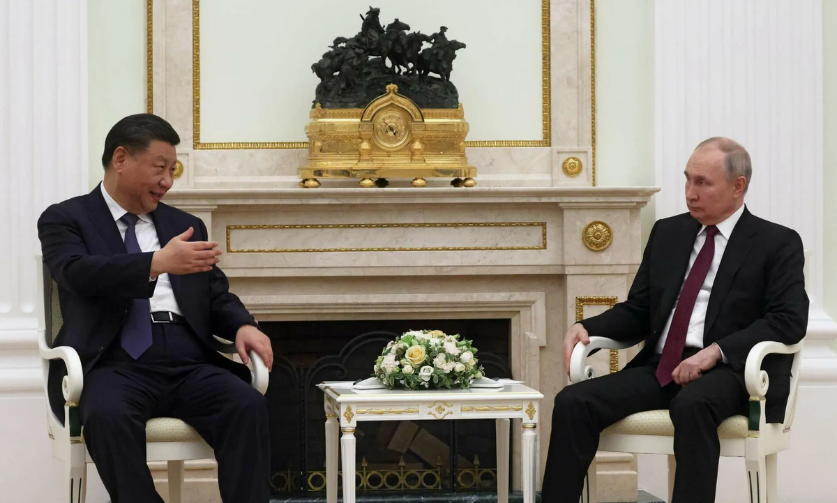 Си Цзиньпин и Владимир Путин