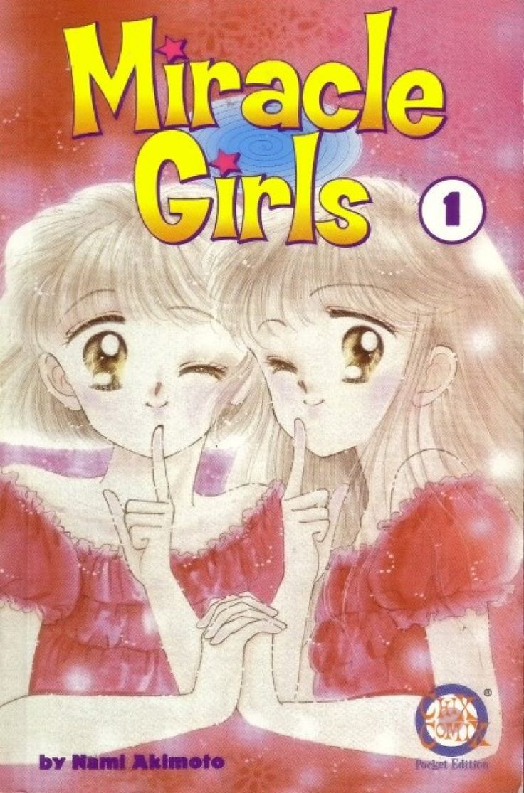 Обложка первого тома манги в английском переводе от американского издательства Tokyopop. Слева Томоми, справа Микагэ.  