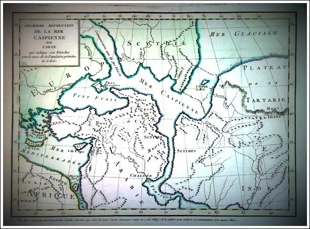 Карта XVII века.Карта Абрахама Ортелиуса и Джиована Баттиста Вриентса https://smoliy.ru/antique_maps.php