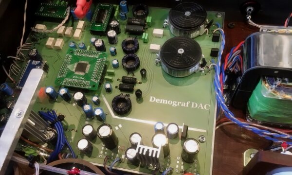 Плата ЦАПа Demograf Audio Equipment Cirrus Logic CS4397