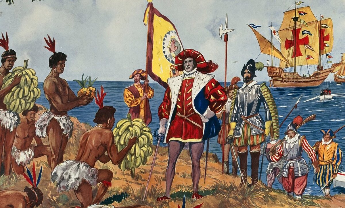 Христофор Колумб в Америке