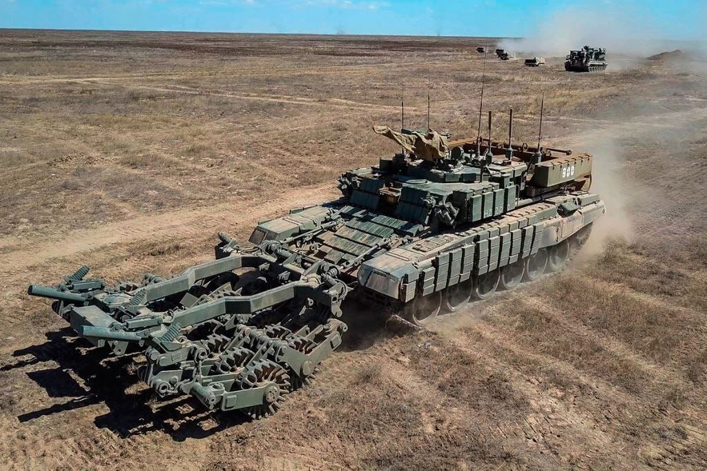 БМР-3МА «Вепрь» с тралом ТМТ-С