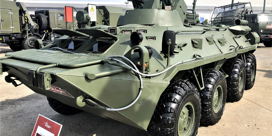 Дополнительная защита для БТР.