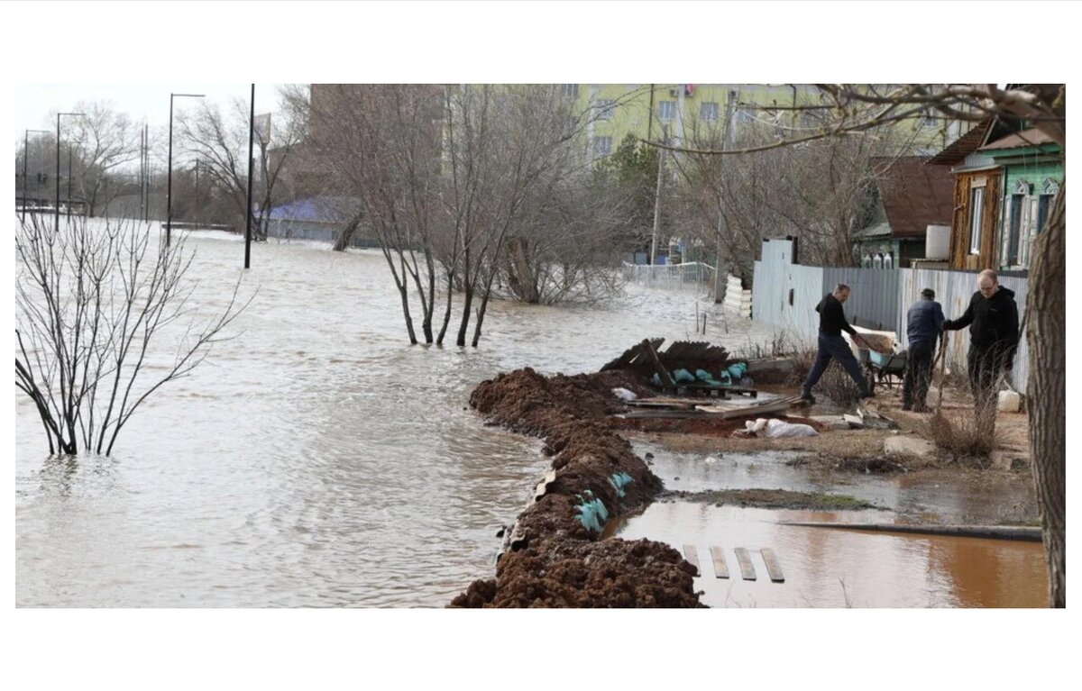 Паводок в Оренбурге. Изображение из открытых источников.