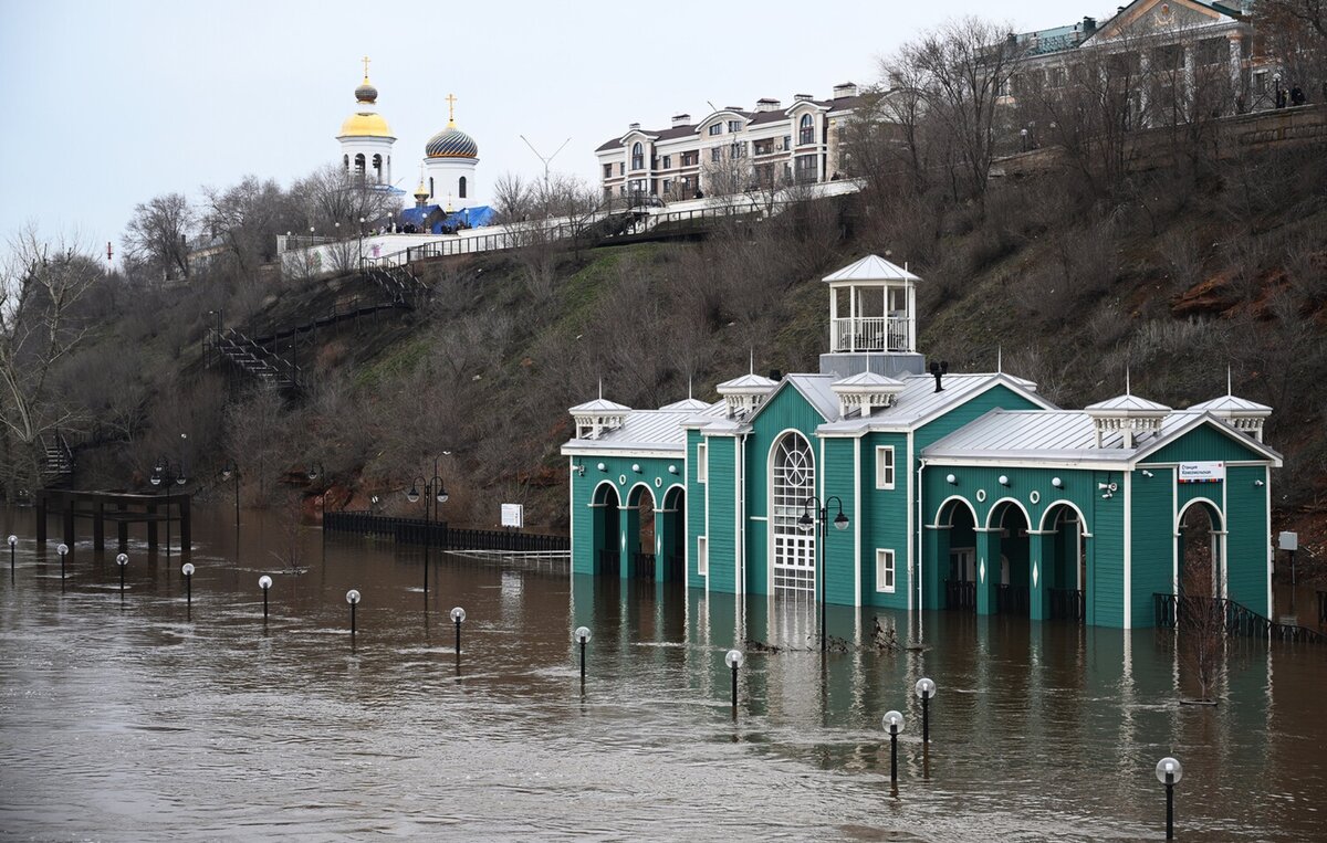 Паводок в Оренбурге. Изображение из открытых источников.