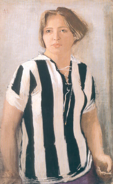    А.Самохвалов, «Девушка в футболке», 1932 г. Фото: на условиях добросовестного использования
