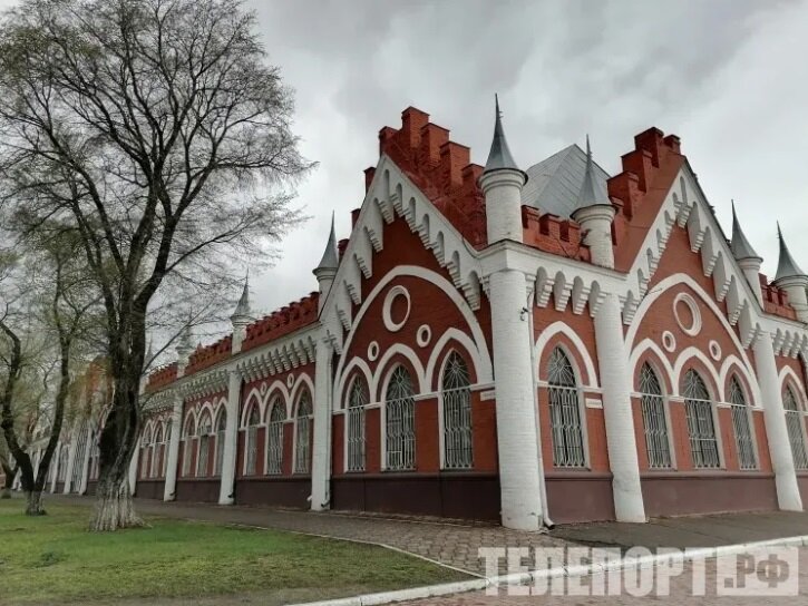 Торговые ряды "Мавритания" в Благовещенске.