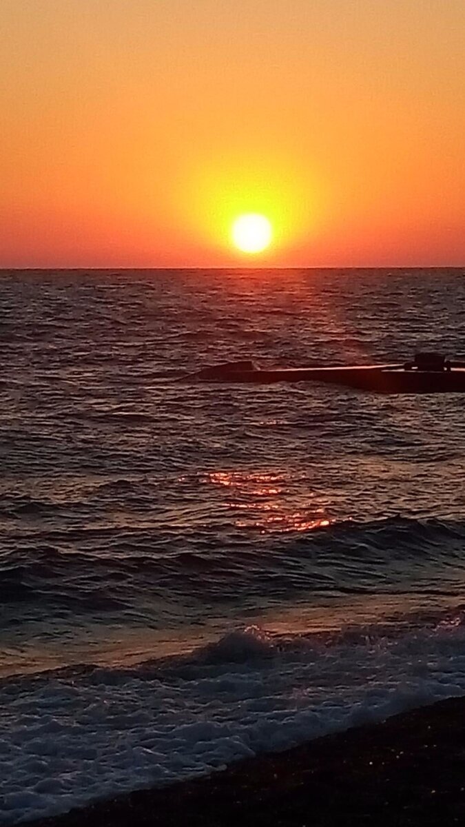 Закат в Адлере.