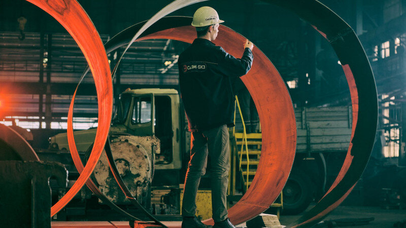     Котельный завод «Сибэнергомаш-БКЗ». Фото: Максим Наземцев.