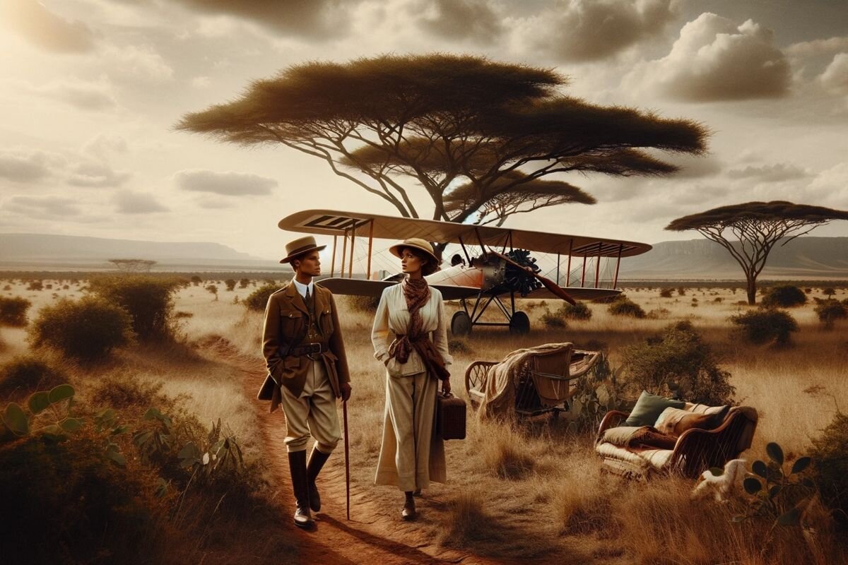 Есть что-то захватывающее в пейзажах Африки. Источник: нейросеть📷
