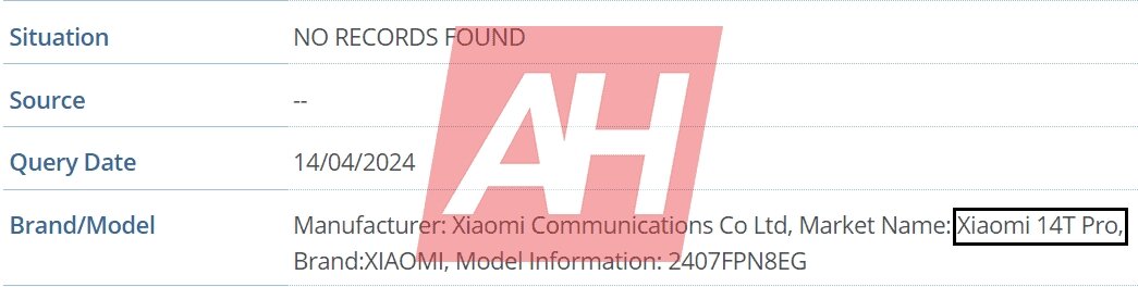    Раскрыты первые подробности о Xiaomi 14T Pro