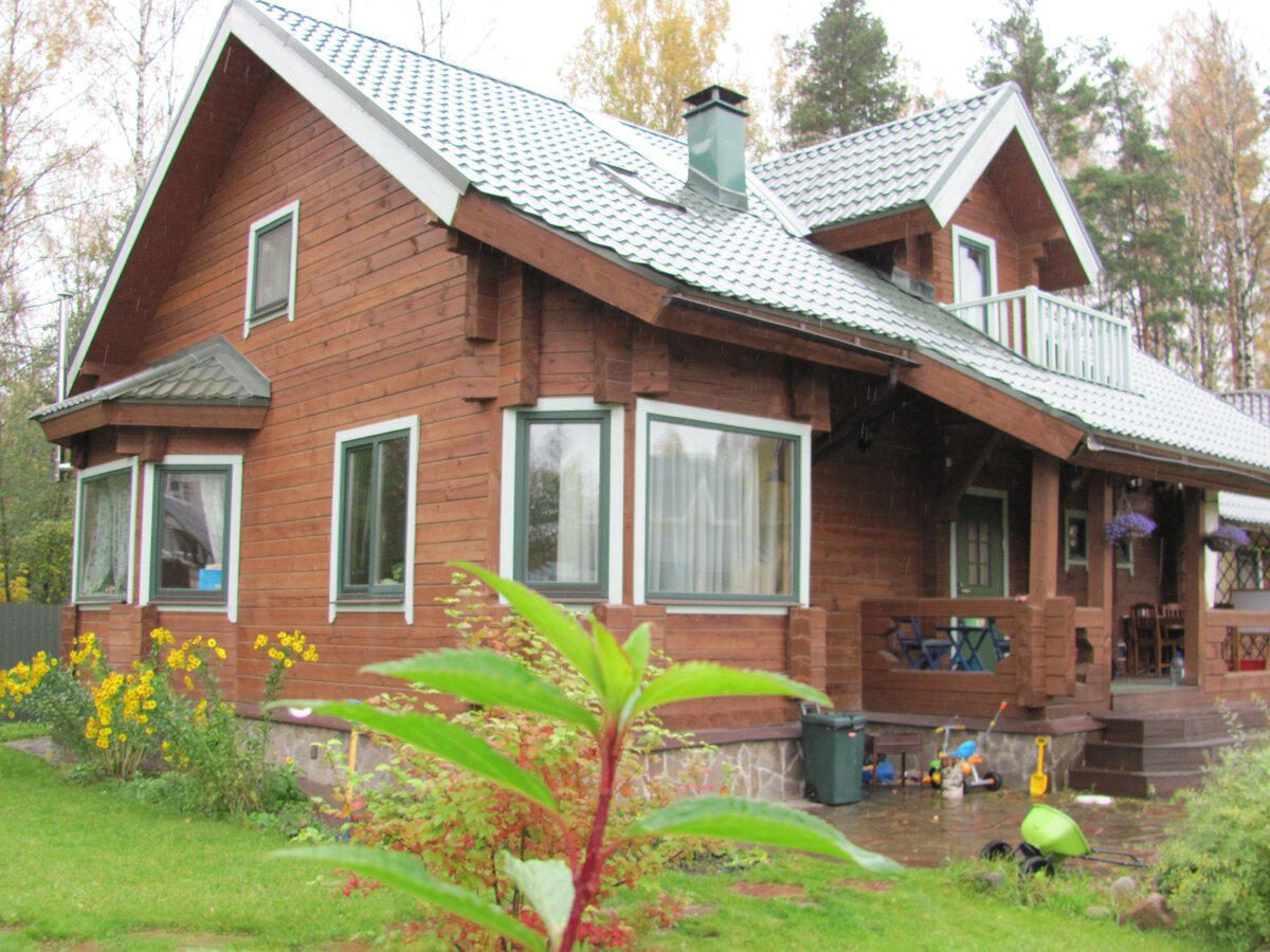 ЗДома и коттеджи из бруса фотоЗ