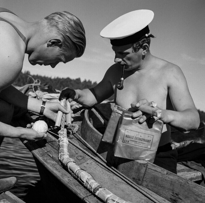    Интересные снимки о том, как раньше выглядел дайвинг