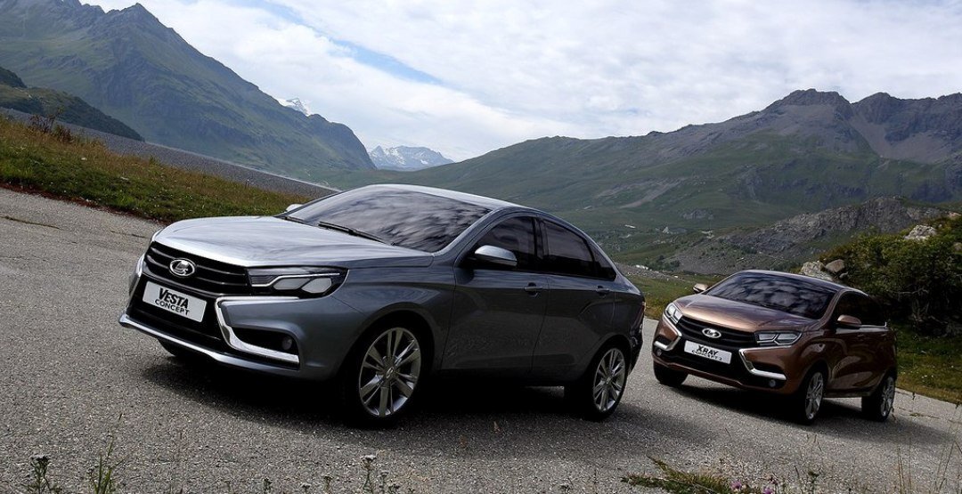    Концепты Lada Vesta и XRay стали серийными в 2015 году