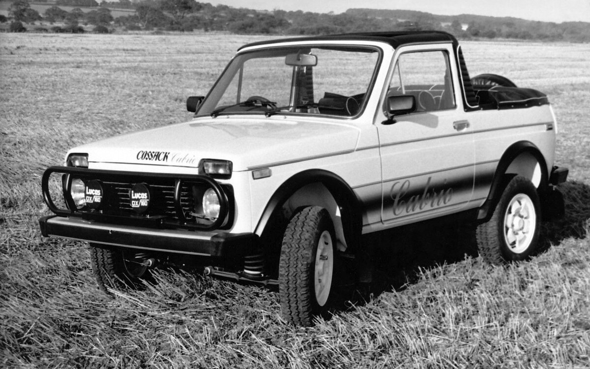 Ваз 208. Niva Cossack Cabriolet.