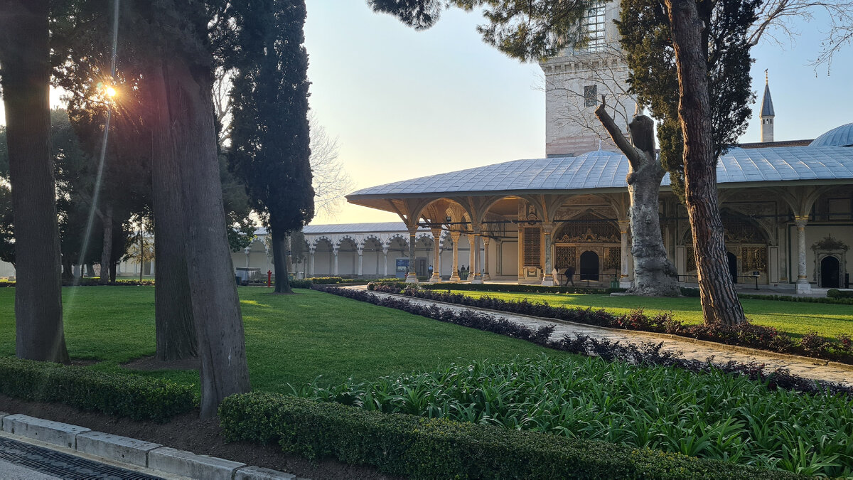 Главная цель дня - дворец Топкапы