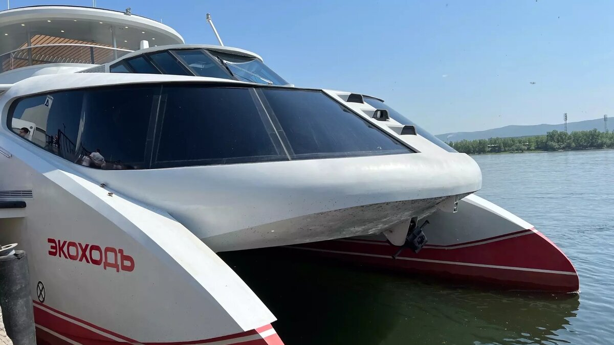     Электрокатамаран в Красноярске запустят 1 мая. Рассказываем, какие рейсы будут в расписании.