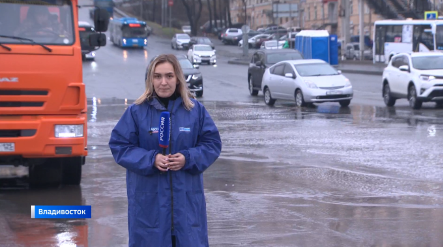Владивосток накрыл ливень