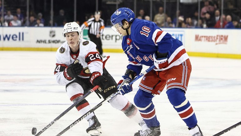    Артемий Панарин («Рейнджерс») в матче против «Оттавы». USA Today Sports