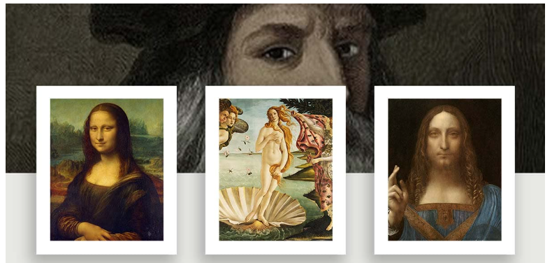 Оригинальное изображение: Википедия Знаменитые художники эпохи Возрождения: Леонардо да Винчи, Микеланджело, Рафаэль
Знаменитые картины эпохи Возрождения: Мона Лиза, Тайная вечеря, Рождение Венеры