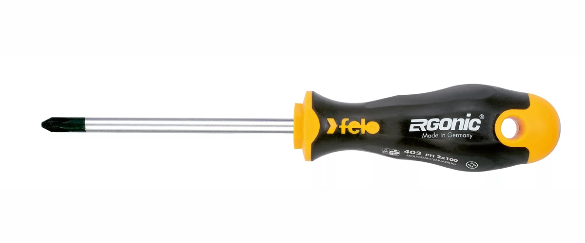 Отвертка Ergonic крестовая PH 2X100 Felo 40220310